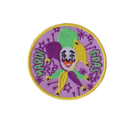  MARDI GRAS Iron On Patch Holiday Celebration New Orleans :  Everything Else