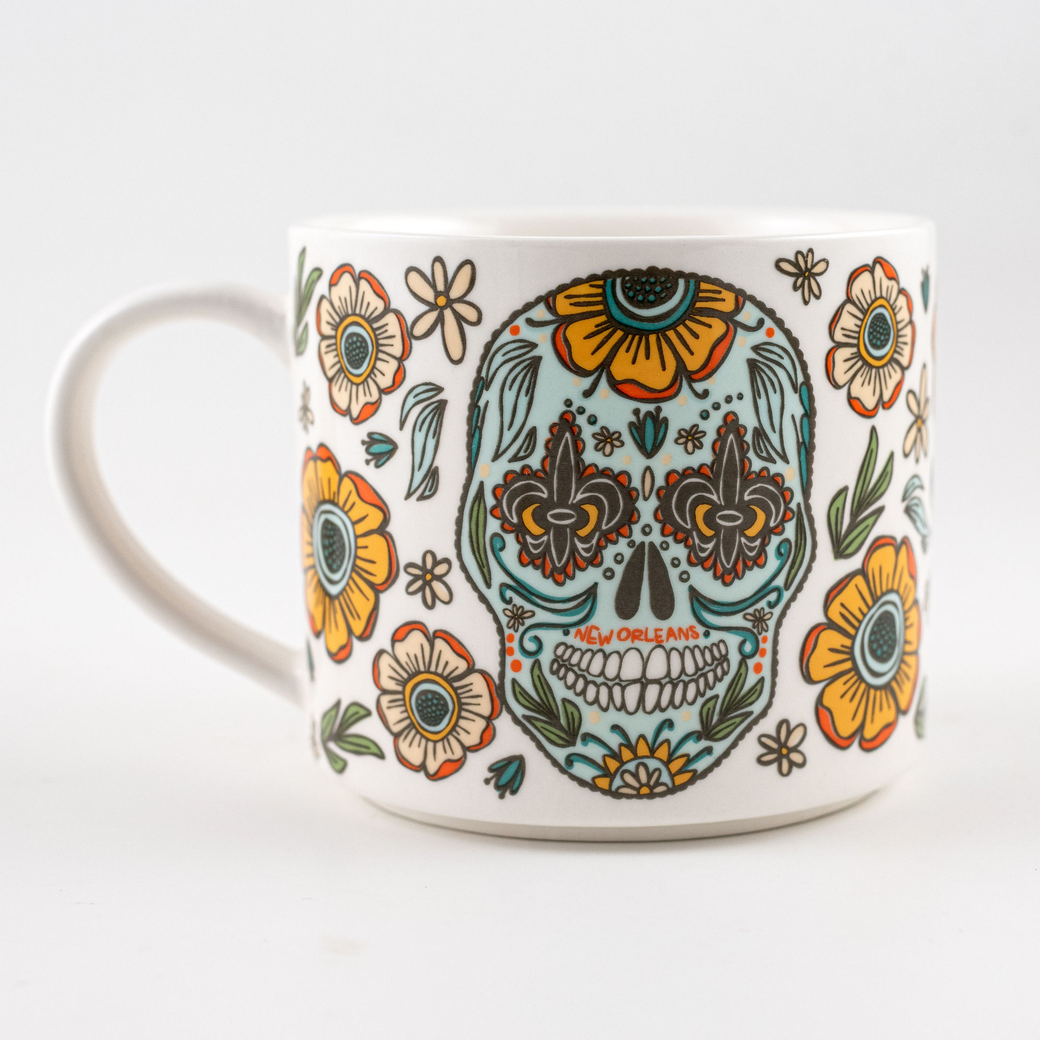 Mug – Sugar Skull – The Parish Line